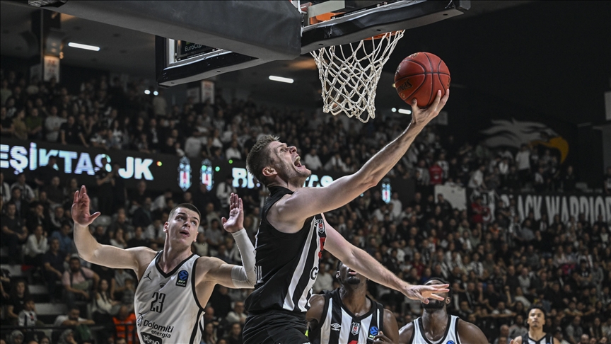 Beşiktaş GAİN, BKT Avrupa Kupası'nda yarın Dolomiti Energia'ya konuk olacak