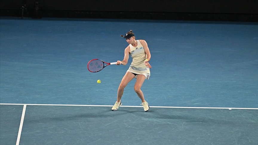 Avustralya Açık Tenis Turnuvası tek kadınlar finalinde Elena Rybakina şampiyon oldu