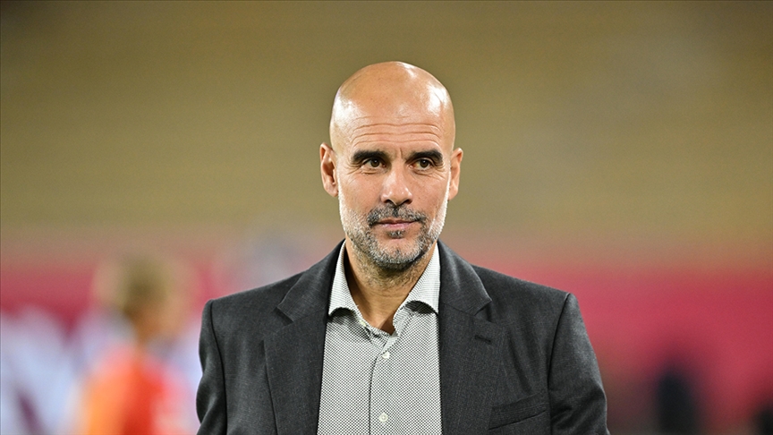 Manchester City Teknik Direktörü Guardiola'dan Filistin'e destek