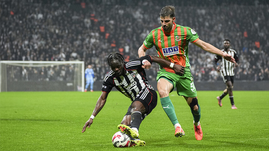 Beşiktaş, Ziraat Türkiye Kupası'nda yarın sahasında Alanyaspor ile karşılaşacak