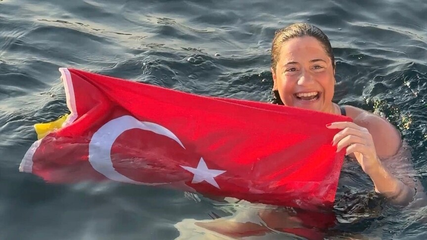 Aysu Türkoğlu, Tsugaru Kanalı'nı geçen en genç Türk oldu
