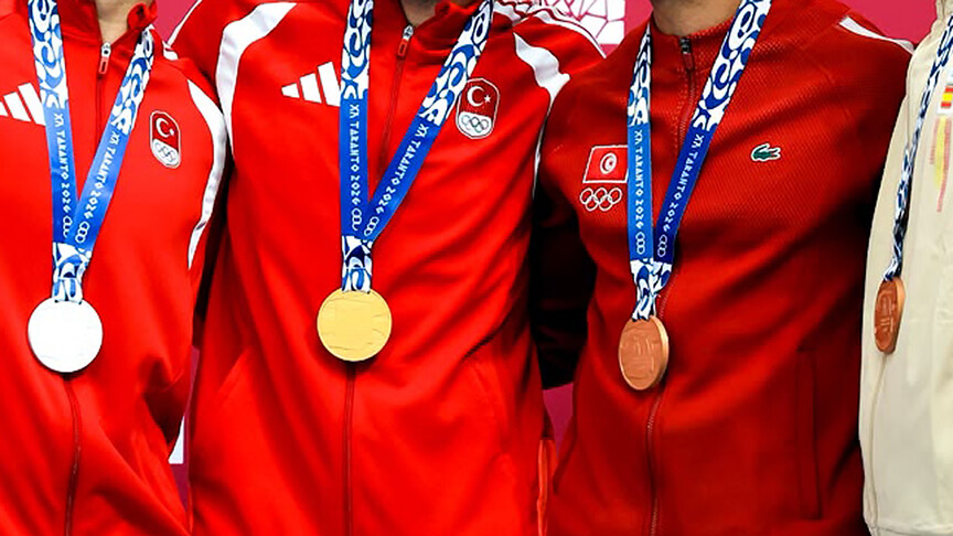 Türkiye, 20. Akdeniz Oyunları'nın dokuzuncu gününde 30'u altın olmak üzere 64 madalyaya ulaştı