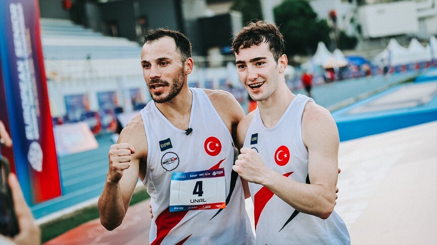 Milli pentatletler Kıvanç Taşyaran ve Buğra Ünal, Avrupa Şampiyonası'nda finale yükseldi