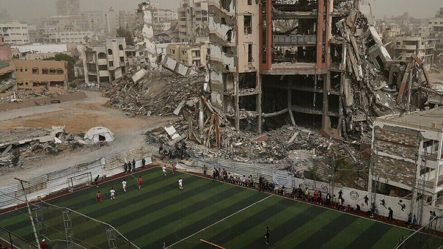Fransa'da spor fotoğrafları festivalinde Gazze'de çekilen fotoğraf kaldırıldı