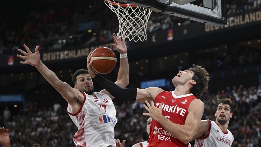 A Milli Erkek Basketbol Takımı, Hırvatistan'a 95-94 mağlup oldu