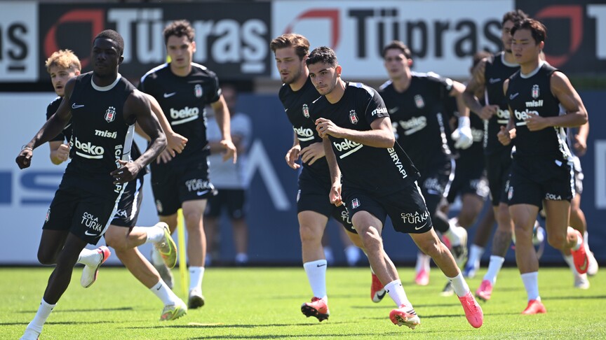 Beşiktaş'ta Hradec Kralove rövanş maçının hazırlıkları başladı