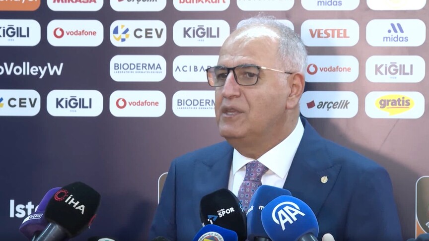TVF Başkanı Mehmet Akif Üstündağ: Bu takım bu ülkeye yaşanabilecek tüm güzellikleri yaşattı