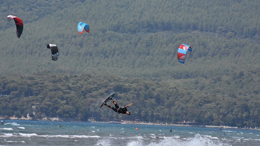 Formula Kite Avrupa Şampiyonası, yarın Muğla'da başlayacak