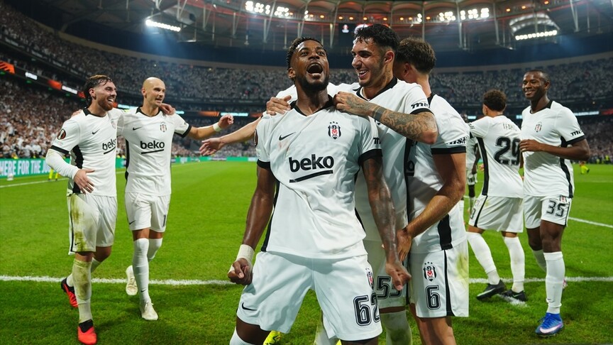 Beşiktaş, Olimpik Marsilya'yı mağlup etti
