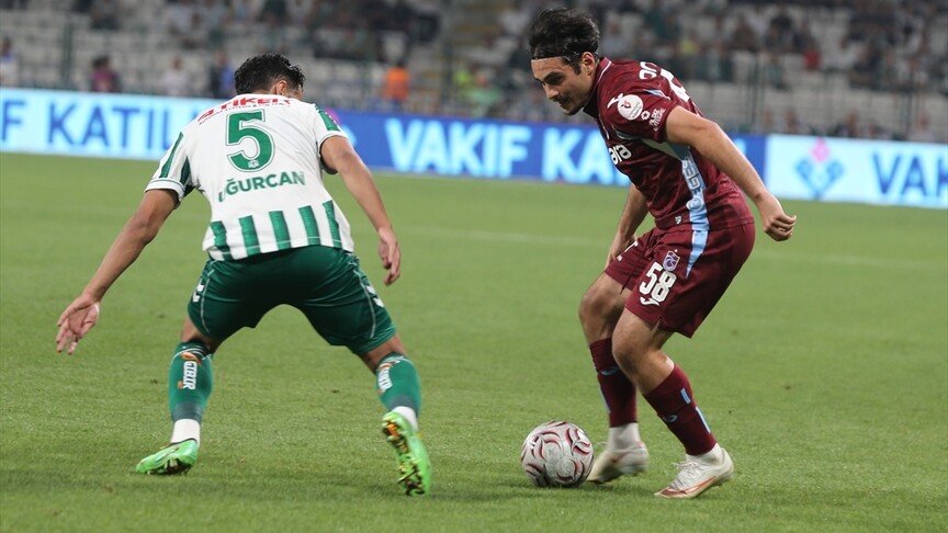 Trabzonspor, deplasmanda Konyaspor'a 1-0 yenildi