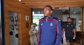 Trabzonspor'un yeni transferi Rene Mitongo, Avusturya kampına katıldı