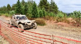 Türkiye Offroad Şampiyonası 4. Ayak Vezirköprü Yarışı'nın orman etabı yapıldı