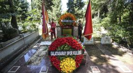 Galatasaray Kulübünün kurucusu Ali Sami Yen, vefatının 75. yılında anıldı