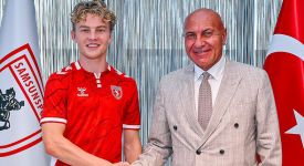 Samsunspor, Danimarkalı futbolcu Oskar Ohlenschlaeger'i transfer etti