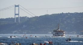 38. Boğaziçi Kıtalararası Yüzme Yarışı başladı