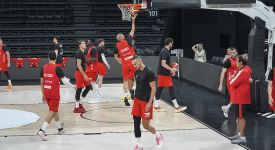 A Milli Erkek Basketbol Takımı, Dünya Kupası Elemeleri'nde yarın Litvanya'yı konuk edecek
