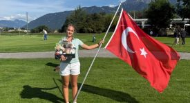 Milli golfçü Deniz Sapmaz, Lihtenştayn'daki turnuvada 2'nci oldu