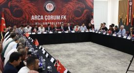 Süper Lig'in yeni ekibi Çorum FK, hedefini Avrupa olarak belirledi