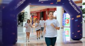 MultiSport Türkiye'den İzmir'de alışveriş merkezinde koşu etkinliği
