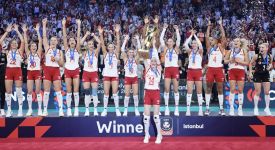 A Milli Kadın Voleybol Takımı, üst üste ikinci kez Avrupa şampiyonu