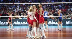 A Milli Kadın Voleybol Takımı, yarın çeyrek finalde Almanya ile karşılaşacak