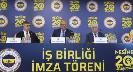 Fenerbahçe Kulübü ile Nesine arasında sponsorluk anlaşması imzalandı