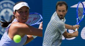 ABD Açık'ta Jessica Pegula ve Daniil Medvedev, üçüncü tura çıktı