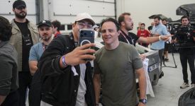 Eski Formula 1 pilotu Felipe Massa, İstanbul Park'ta hayranlarıyla bir araya geldi