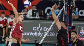 A Milli Erkek Voleybol Takımı, Avrupa Şampiyonası'na mağlubiyetle başladı